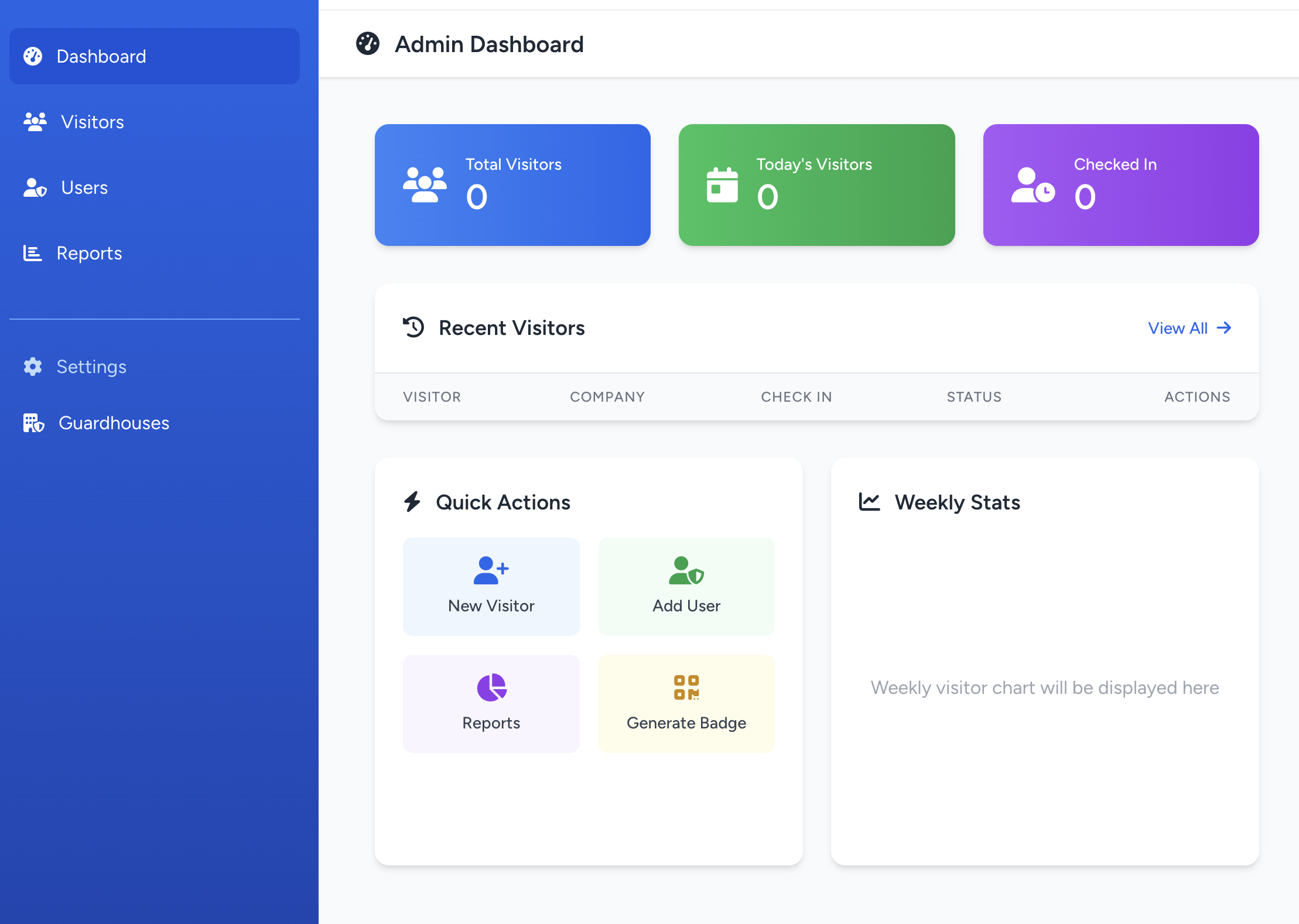 Visitor Management System
